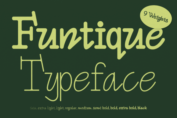 A Designer’s Review of the Funtique Typeface
