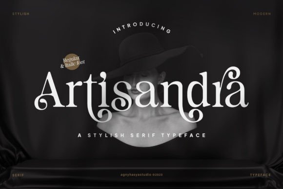 Artisandra: A Modern Serif Font for Digital Elegance