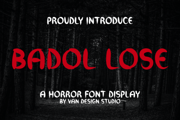 Badol Lose: A Display Font with Editorial Magic
