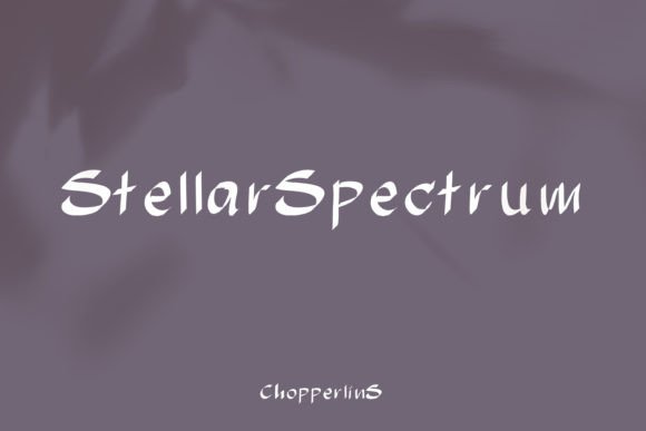 Choosing Stellar Spectrum: A Font That Elevates Your Brand