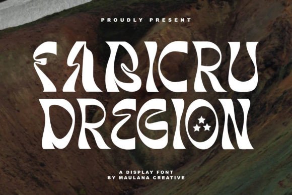 Fabicru Dregion: The Campaign Design Font