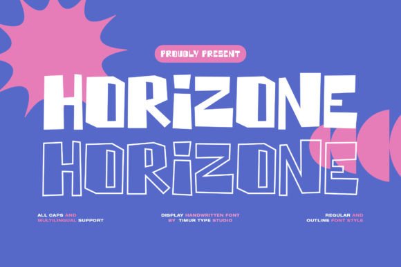 Horizone: A Typeface that Finds the Middle Ground
