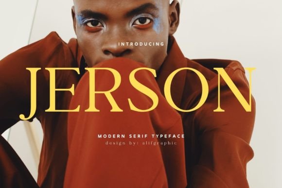 Jerson: A Display Font with Disciplined Personality