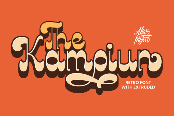 Kampiun: A Font for Modern Editorial Moods
