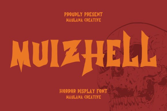 Muizhell: A Display Font with Unmistakable Character