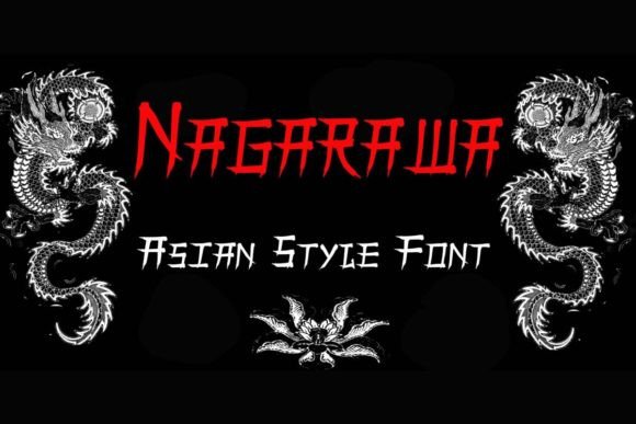 Nagarawa Font for Authentic Handmade Product Designs
