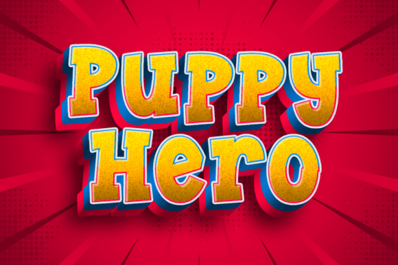 Puppy Hero: A Display Font Built for Editorial Impact