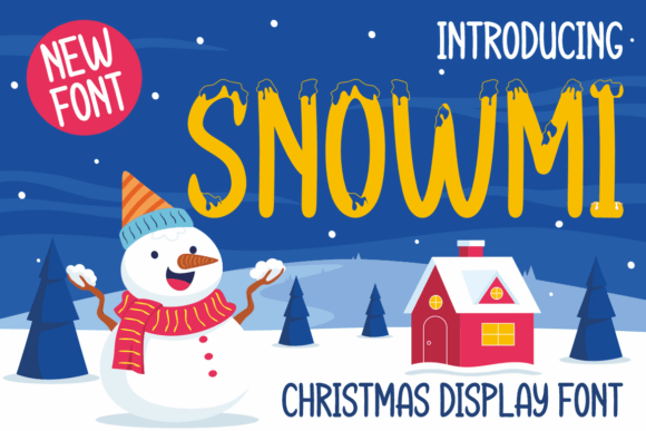 Snowmi: A Festive Typeface for Cozy Online Brands