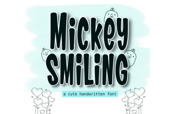 Testing the Micky Smiling Font in a Real Branding Project