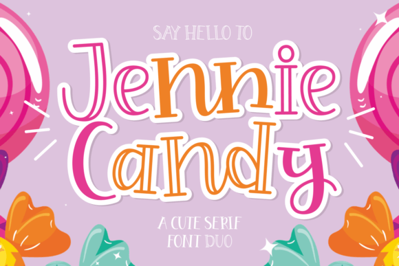 The Jennie Candy Font: A Playful Asset for Your Business Branding