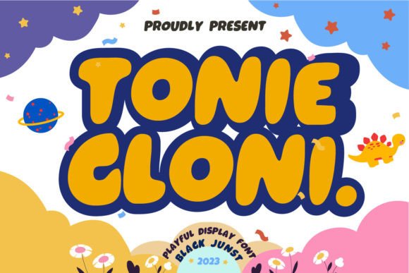 Tonie Cloni: A Display Font for Capturing Digital Attention