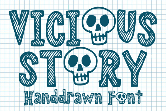Using Vicious Story Font for Digital Brand Personality