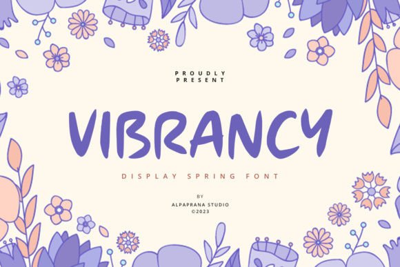 Vibrancy: A Modern Display Font for Editorial Personality