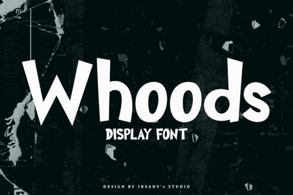 Whoods: The Display Font for Fun-First Marketing