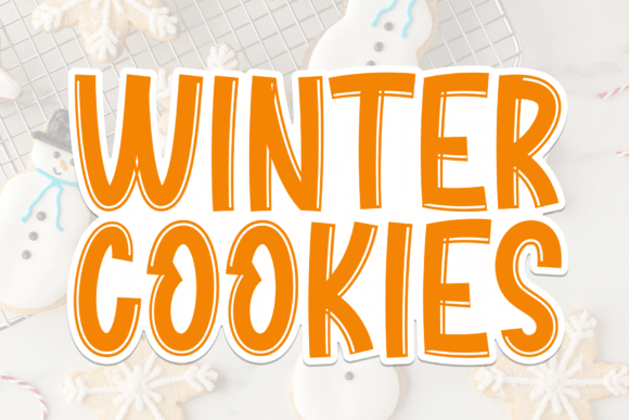 Winter Cookies: The Font That Bakes a Better Brand