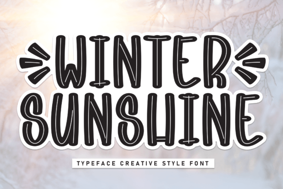 Winter Sunshine: A Typeface That Radiates Editorial Warmth