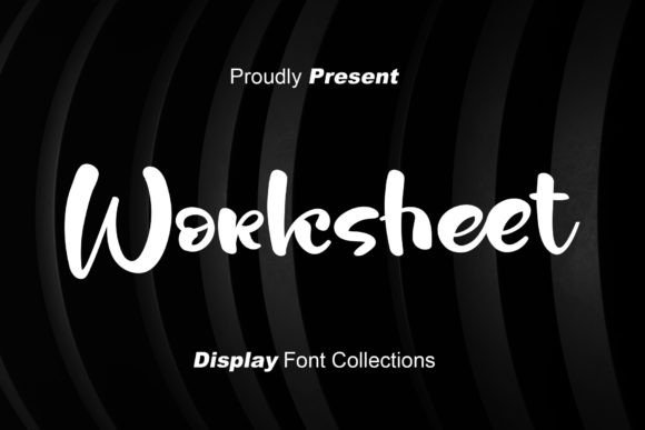 Worksheet Font: A Design Asset for Campaign Clarity and Appeal